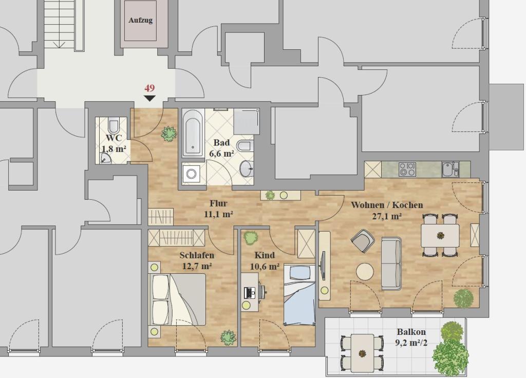 ERSTBEZUG - 3,0-ZIMMER WOHNUNG - Photo 5