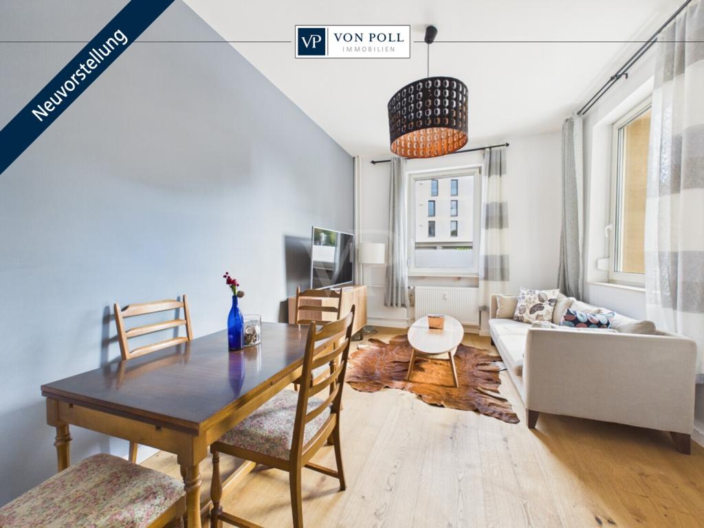 Koffer auspacken & wohlfühlen: Modernisierter, voll möblierter 3-Zimmer-Traum mit Balkon in Veilhof - Foto 2