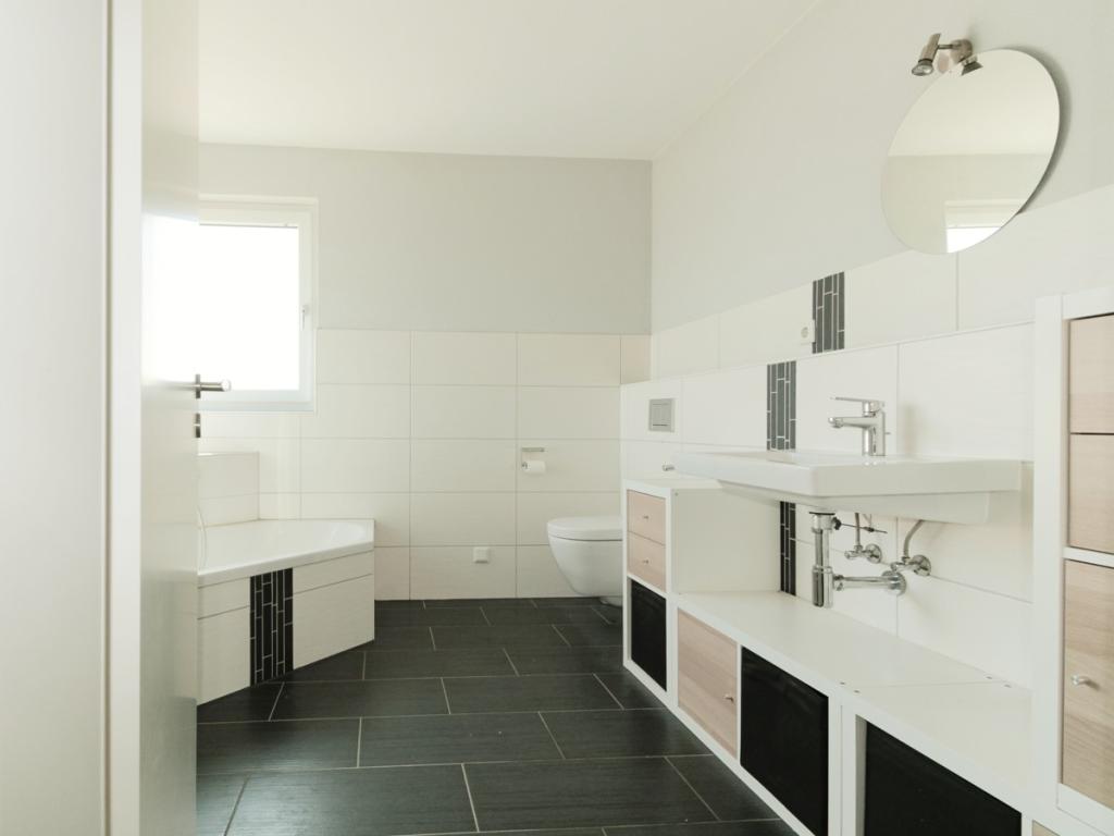 Traumhaft in den Tag starten im Badezimmer EG