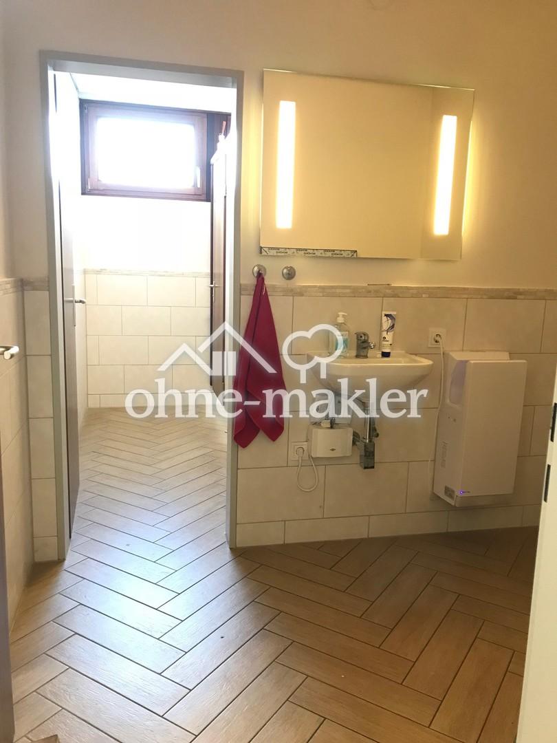 Ein Blick in die WC-Anlage