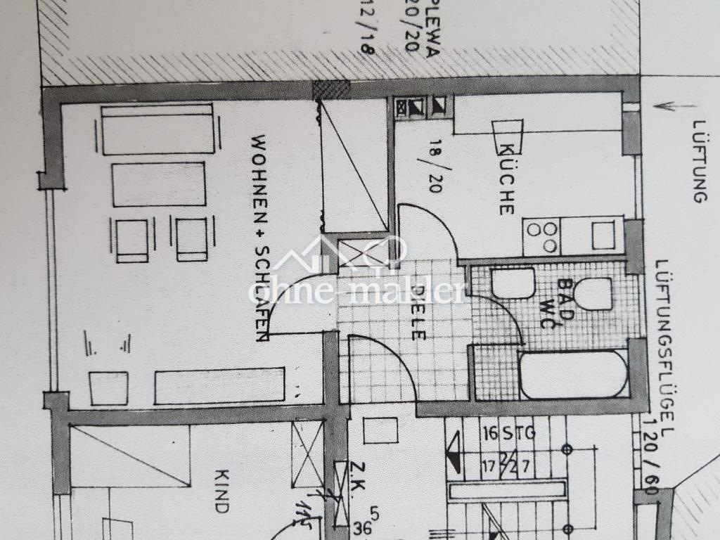 Zentral gelegene, helle 1-Zimmer-Wohnung zwischen Uni, Ohm, Musikhochschule und Wöhrder See - Photo 5