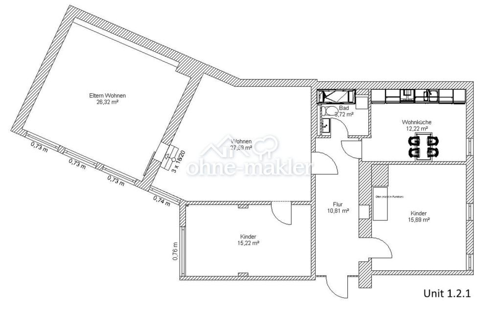 Grundriss Unit 1.2.1