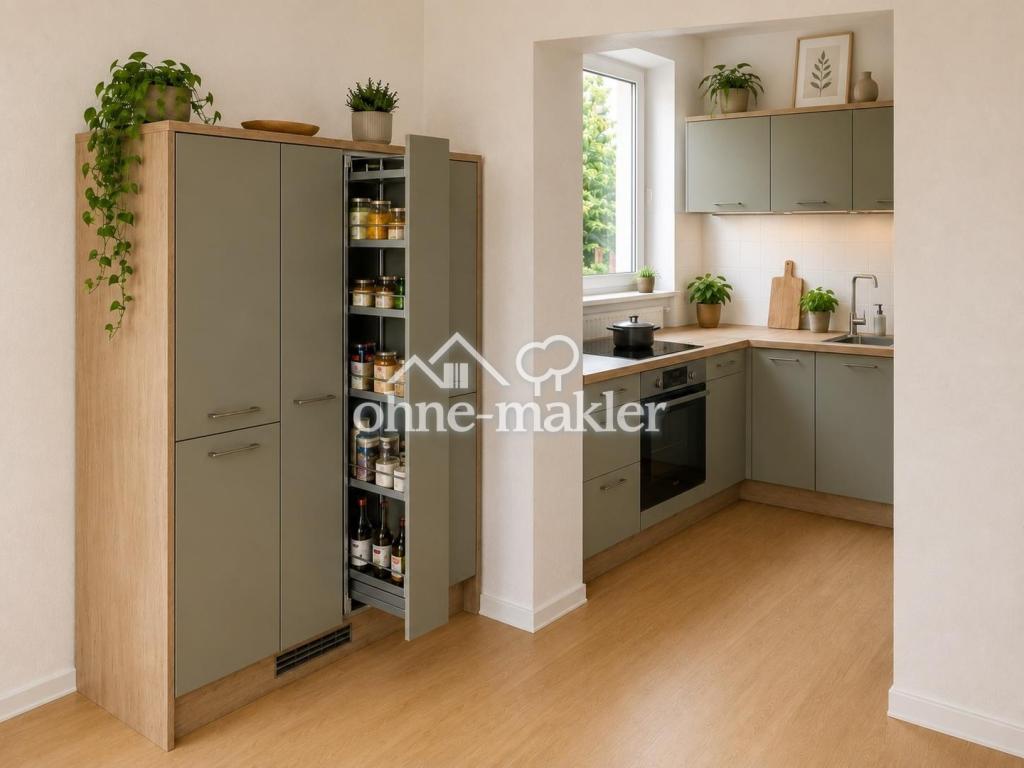 Helle 2-Raum-Wohnung mit Fahrstuhl, Tiefgarage und Parkblick - Photo 2