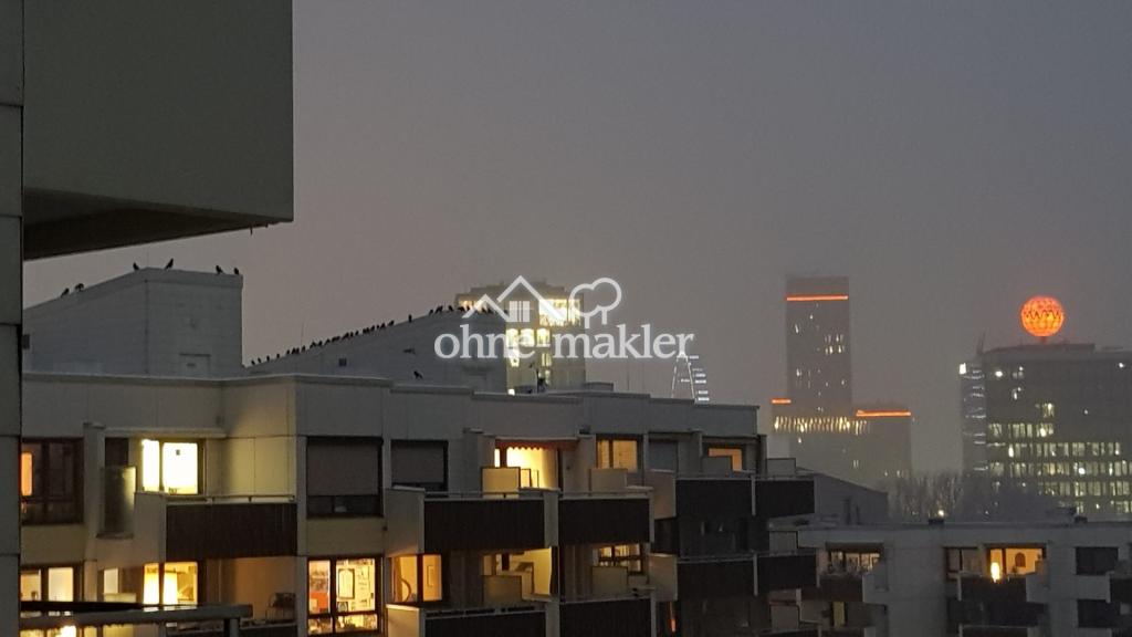 Ausblick aus dem Schlafzimmer