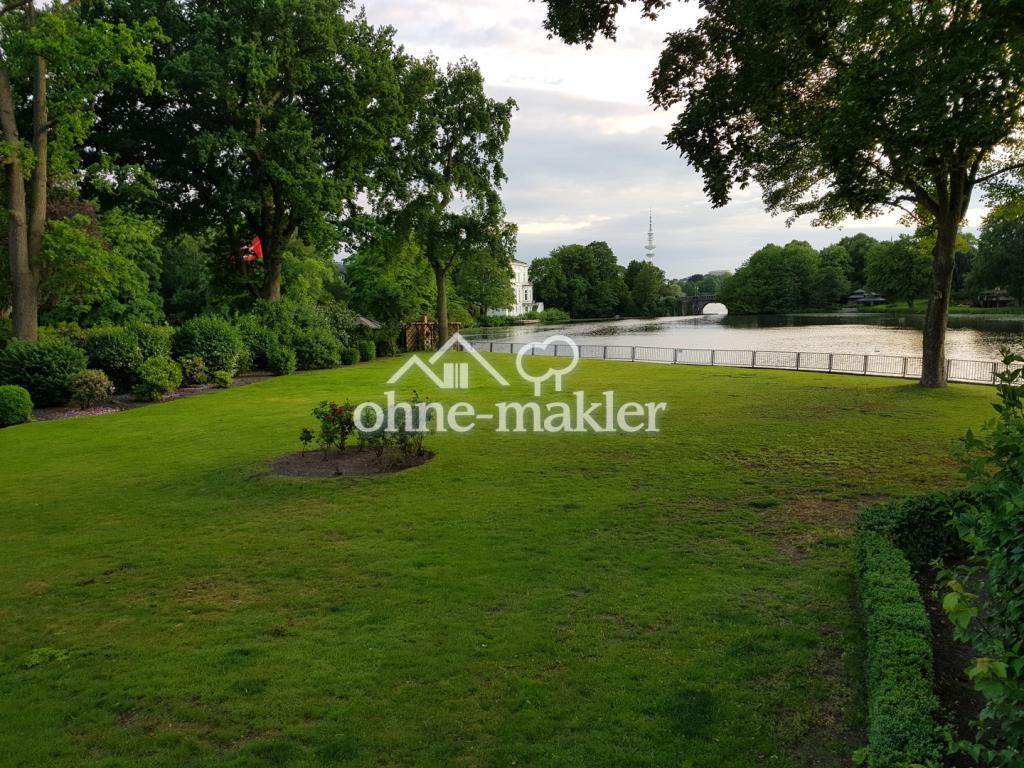 Kernsaniert: Appartement mit Balkon am Feenteich 2400 qm Garten S/W - Foto 5