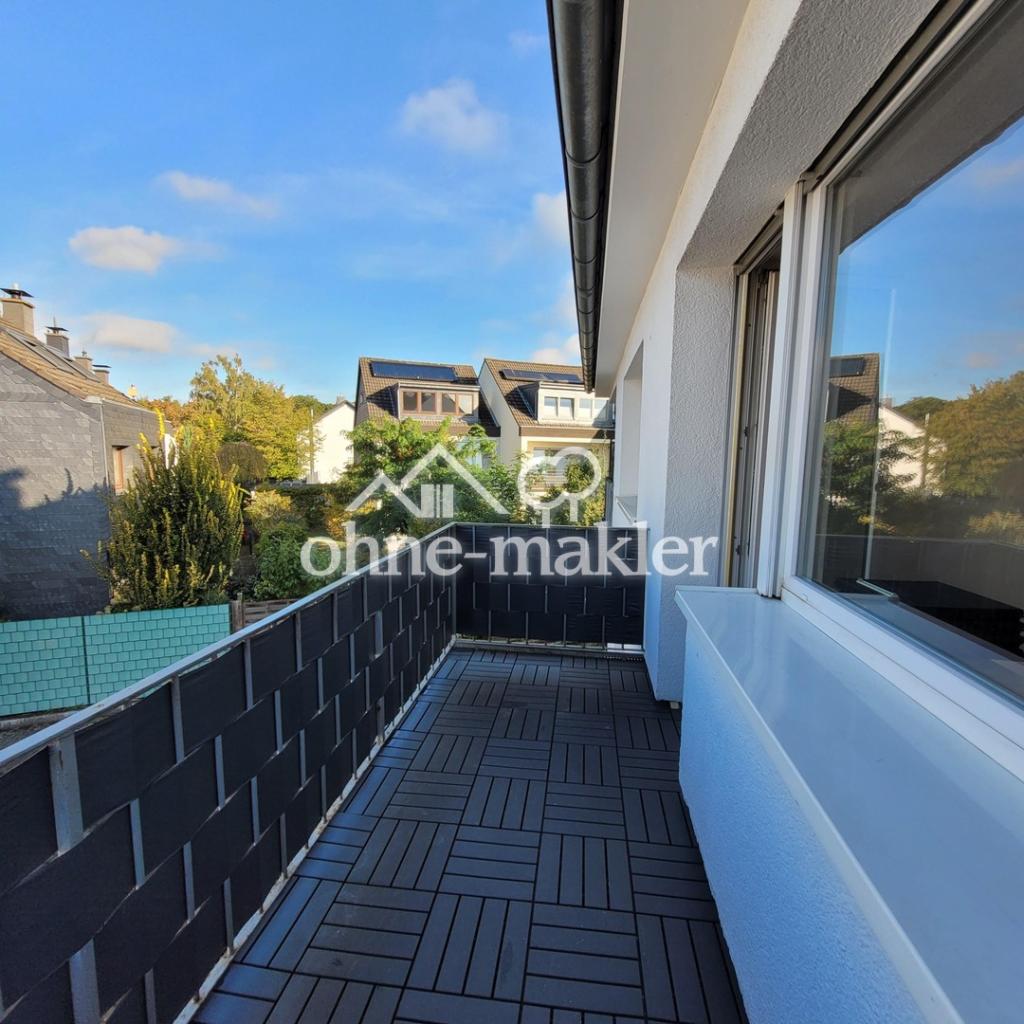 Gut geschnittene 2-Zimmer-Wohnung mit Balkon in Refrath - Foto 5