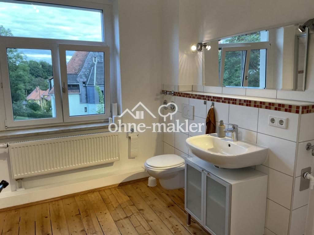 3 Zi. Wohng. Höhenlage Tharandt mit Fernblick, san. AB, EBK, Balkon, Garten - Photo 5