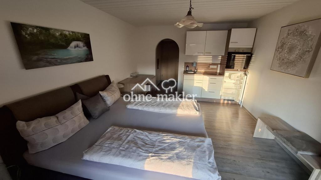 2x 1 Zi-Appartement & 3-Zi DG Wohnung mit Panoramablick, Balkon u. Küchenzeile u. 2 Duschbädern - Photo 2