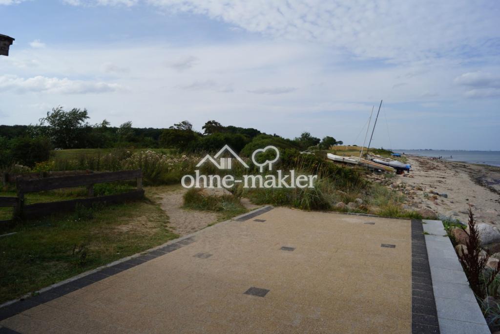 Ende der Promenade Endgrundstk
