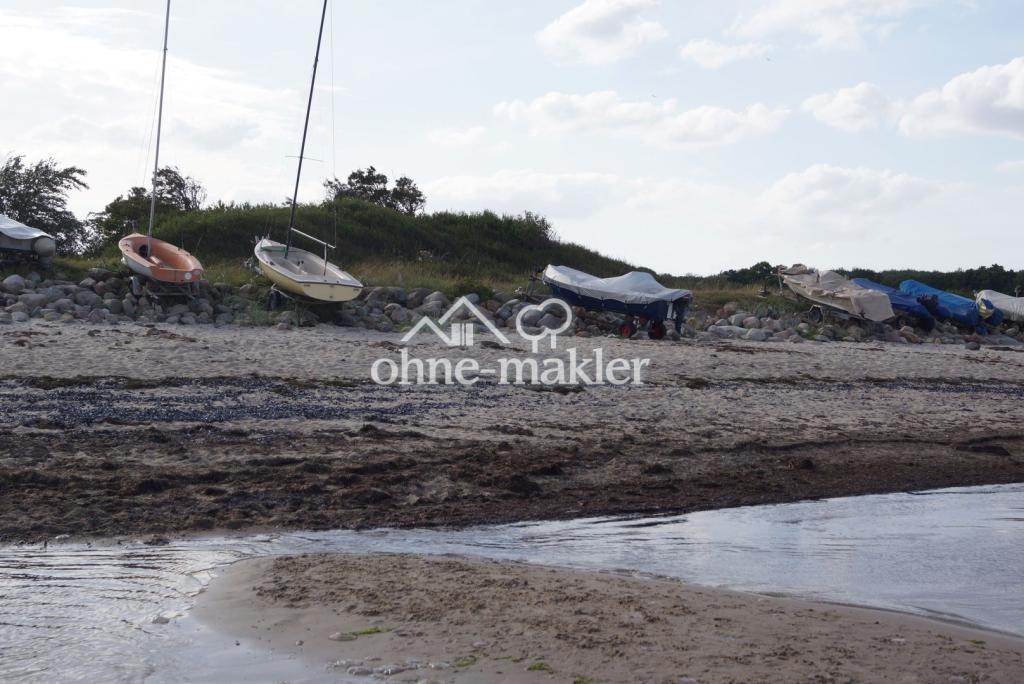 Strand Blick vom Wasser