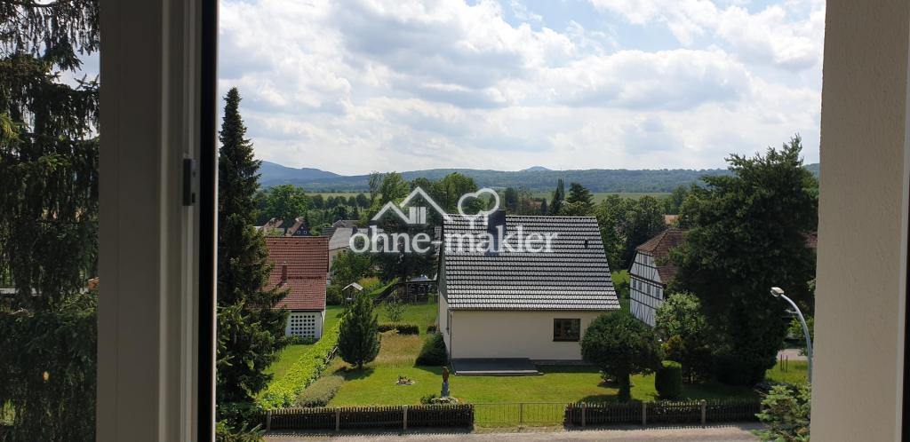 Blick aus der Wg. ins Gebirge