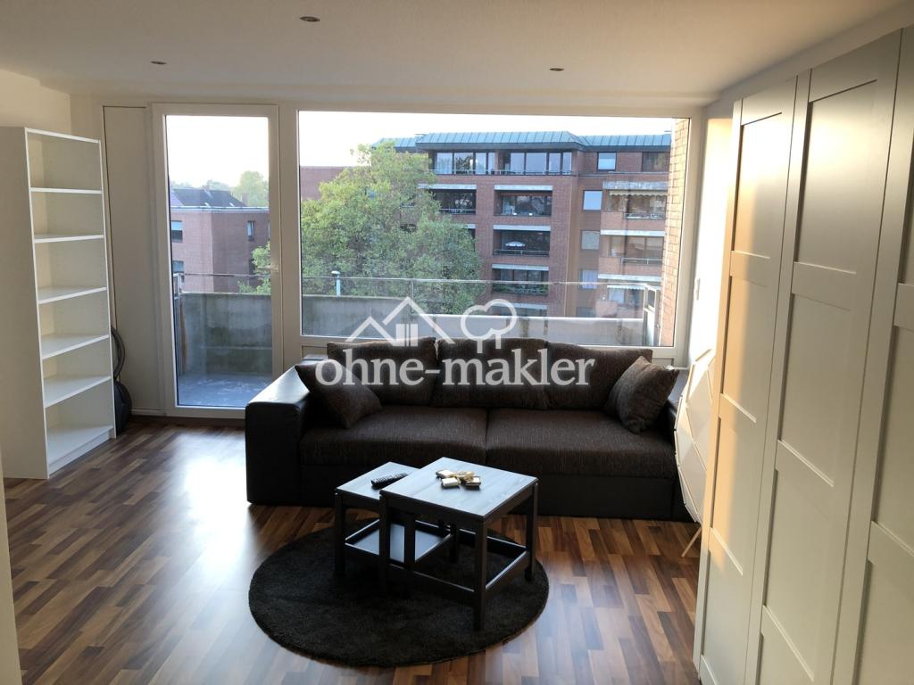Möblierte 1,5 Zimmer Wohnung mit Balkon - Photo 1