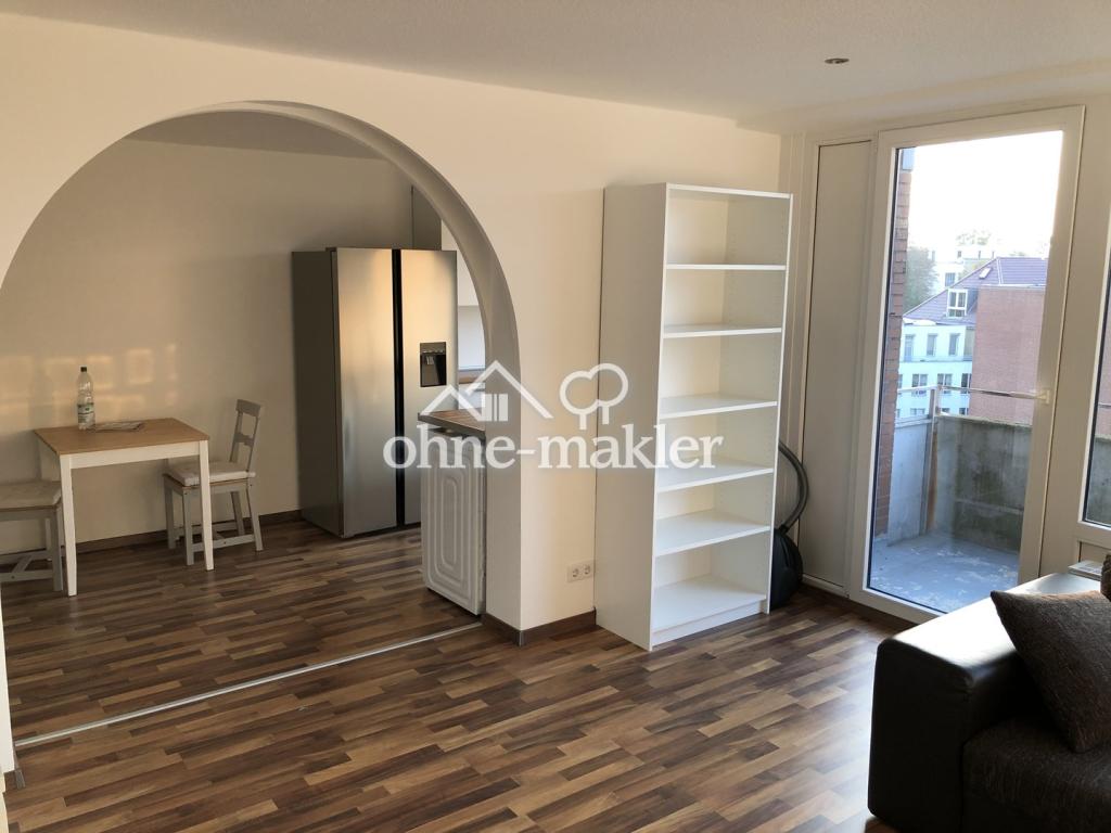 Möblierte 1,5 Zimmer Wohnung mit Balkon - Photo 2