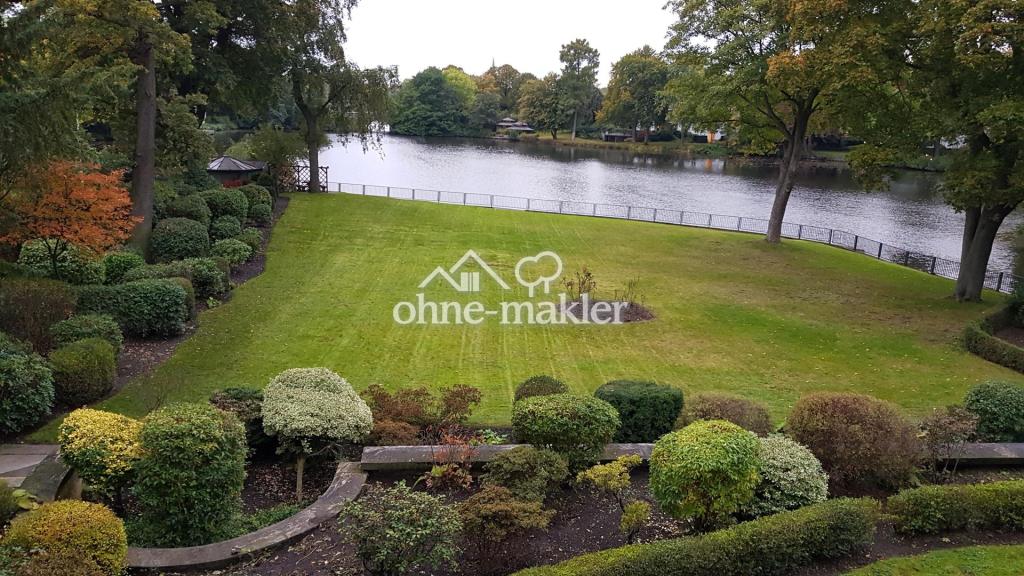 JOKER : 2 Zi. möbliert direkt an der Alster mit Garten Süd-West - BLICK auf den FEENTEICH - Photo 4