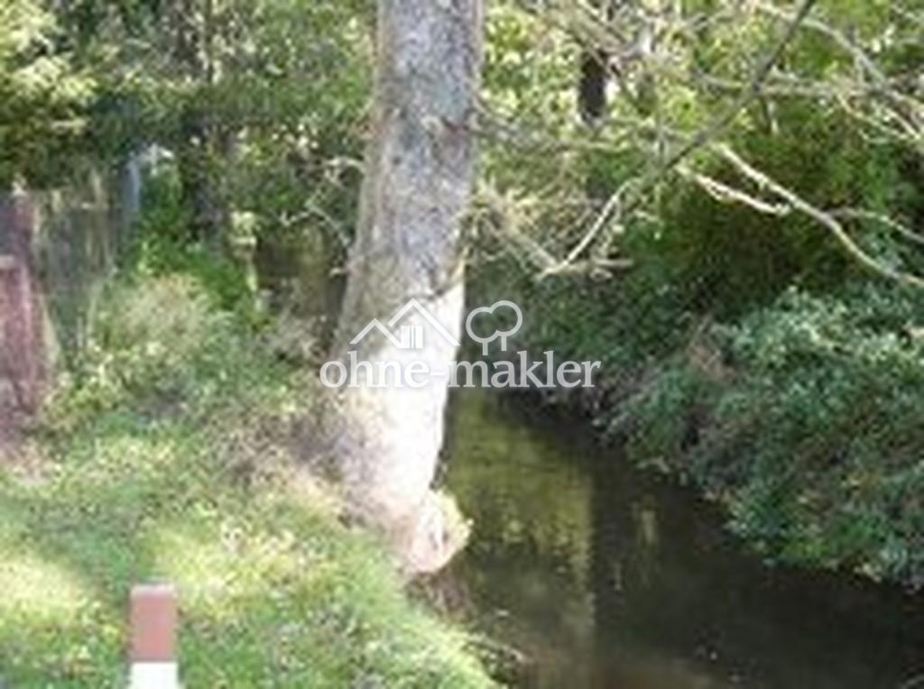 Bachlauf am Grundstück
