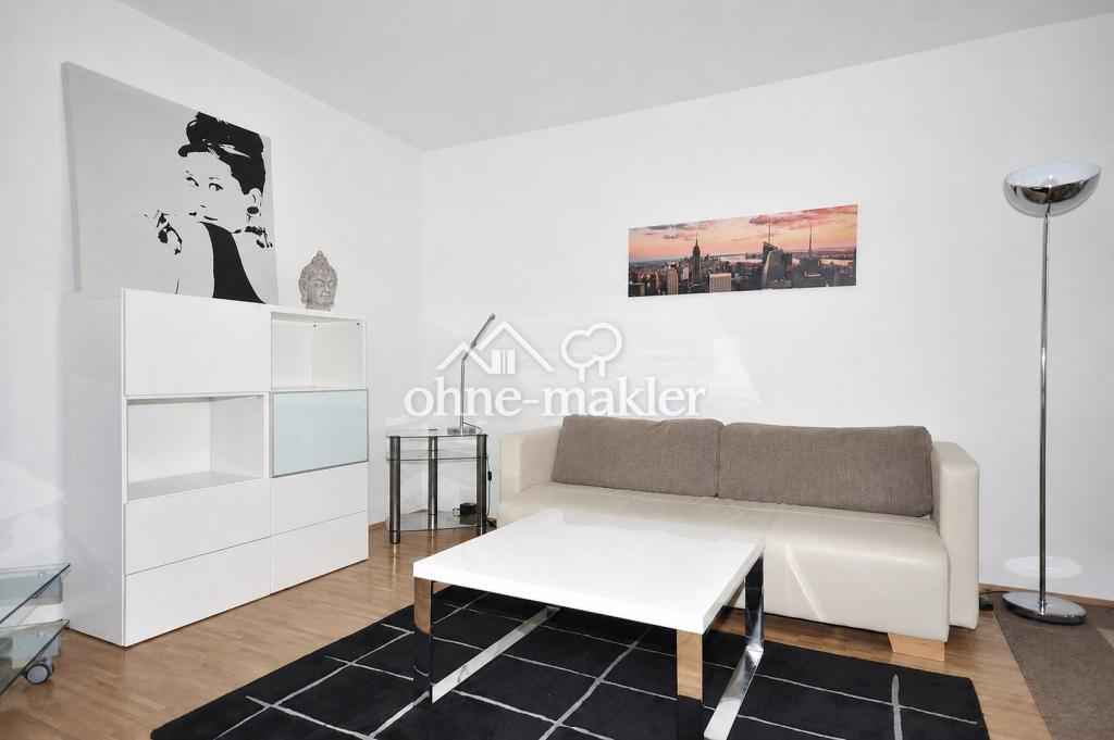 Schöne 2-Zimmer-Wohnung * zentrale Lage * möbliert * großer Westbalkon - Photo 1