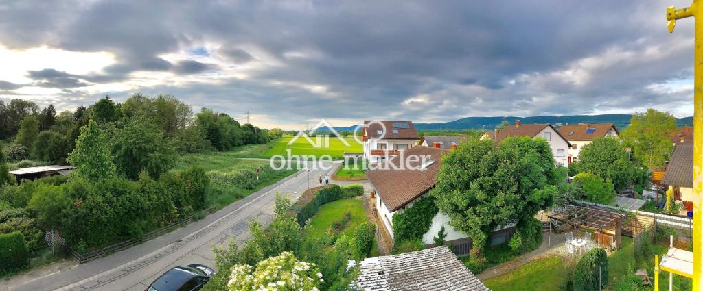 Leimen, ab sofort, 2 ZKB, 58 qm, Bodenheizung, privat, schöner Ausblick, Einbauküche - Photo 3