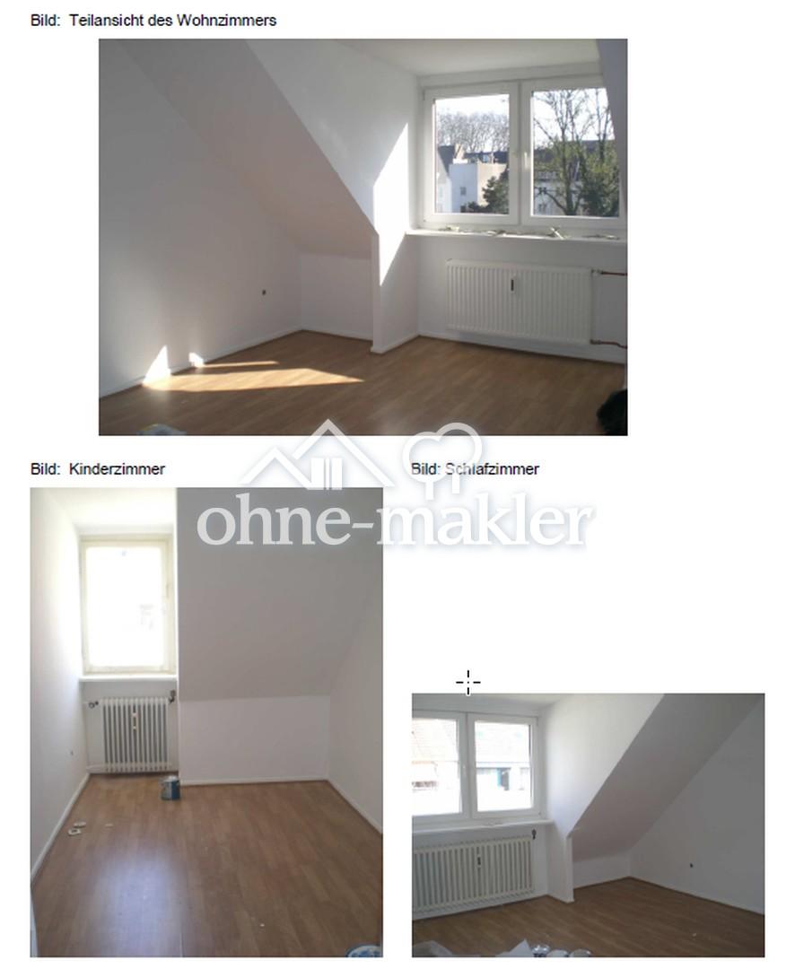 Helle 3-Zimmer Dachgeschosswohnung + Möbliert + Küche / EXPATS WELCOME - Photo 3