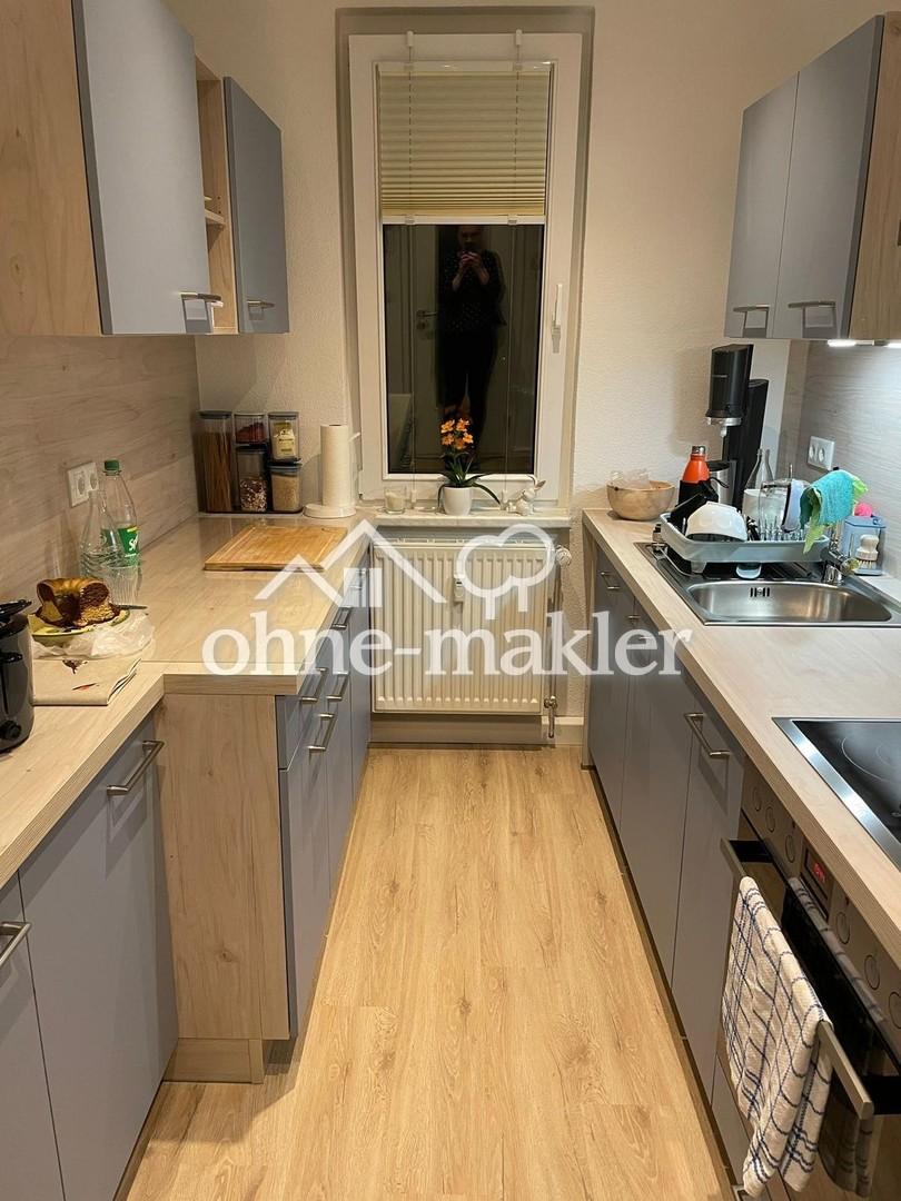 Topsanierte 3-Raum-Wohnung mit Balkon und sehr schöner Einbauküche - Photo 1