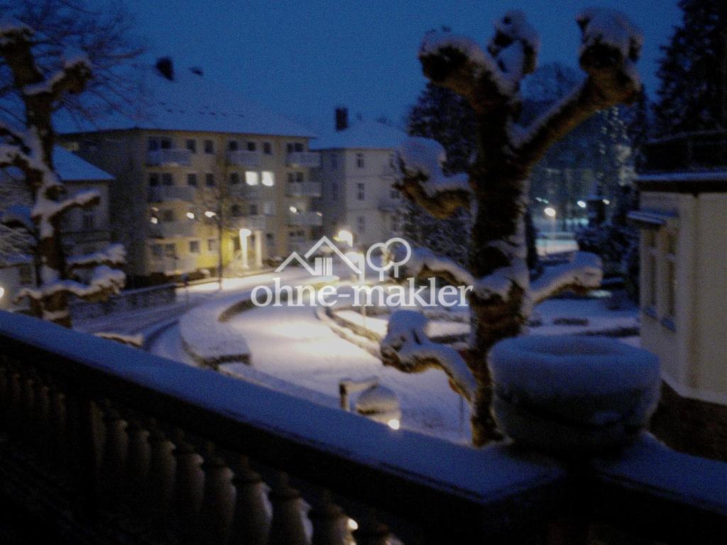 Winterausblick von Terrasse
