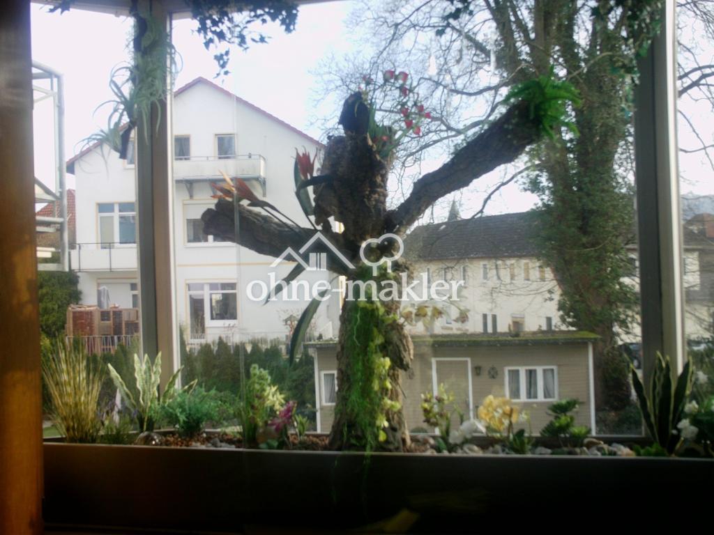 Blumenfenster Treppenaufg