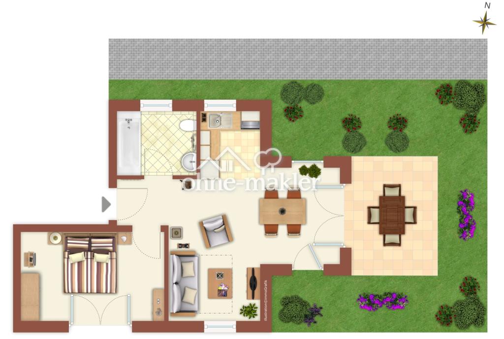 Wohnen auf Zeit, 1 bis 3 Monate / Temporary living, 1 up to 3 months - Foto 5