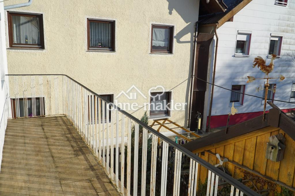 Balkonansicht links
