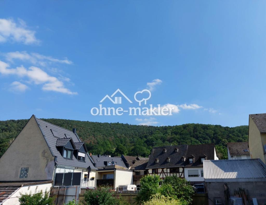 Blick vom Balkon