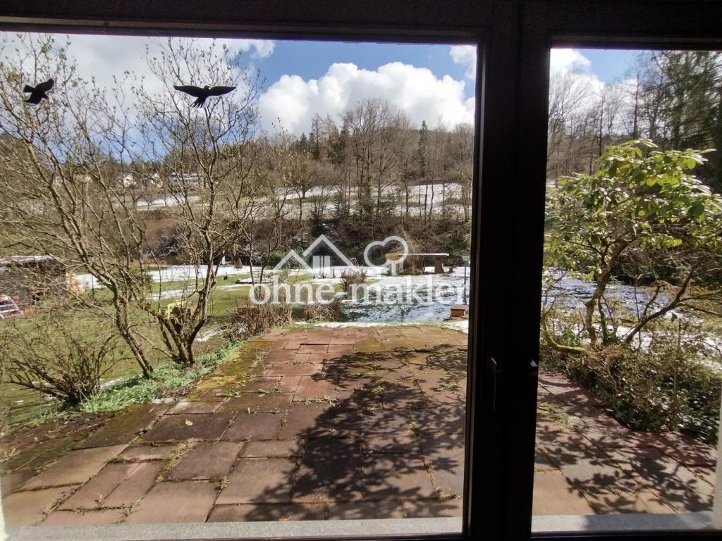 Blick aus Wohnzimmer