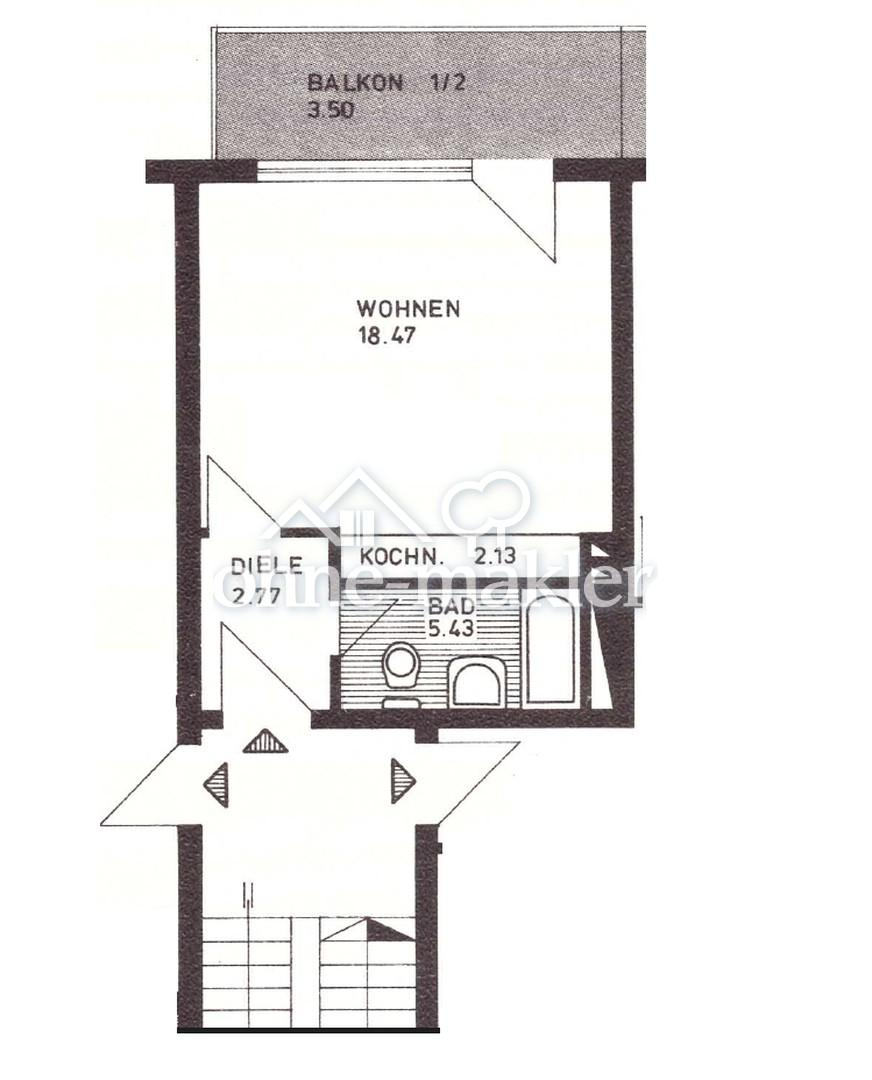 Ideal für Pendler: *vollmöblierte 1-Zimmer NR Komfort-Wohnung, keine Tiere - Photo 3