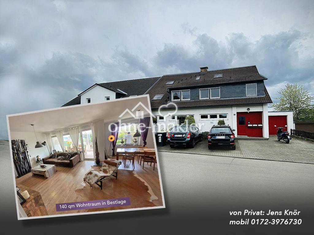 Luxuriöse ETW m. Wintergarten, große Terrasse & Garten in begehrter Lage in Remscheid-Lennep