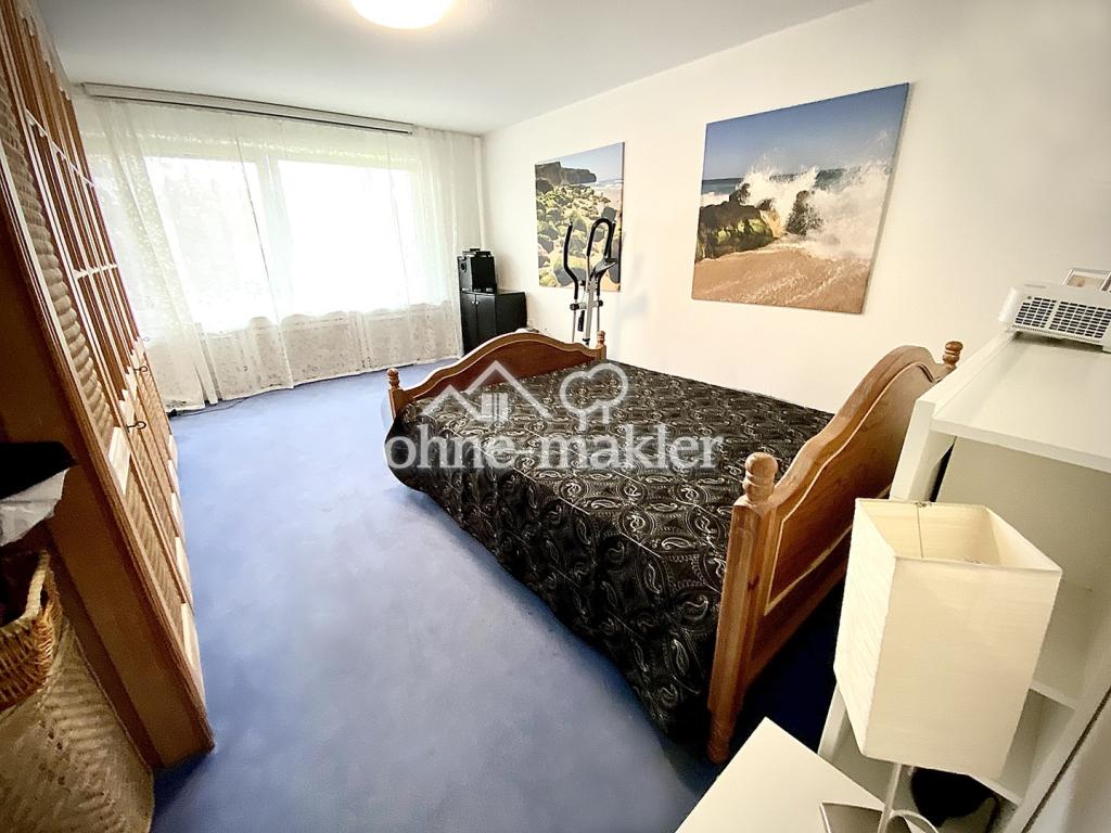 Gr. Schlafzimmer, Gartenblick