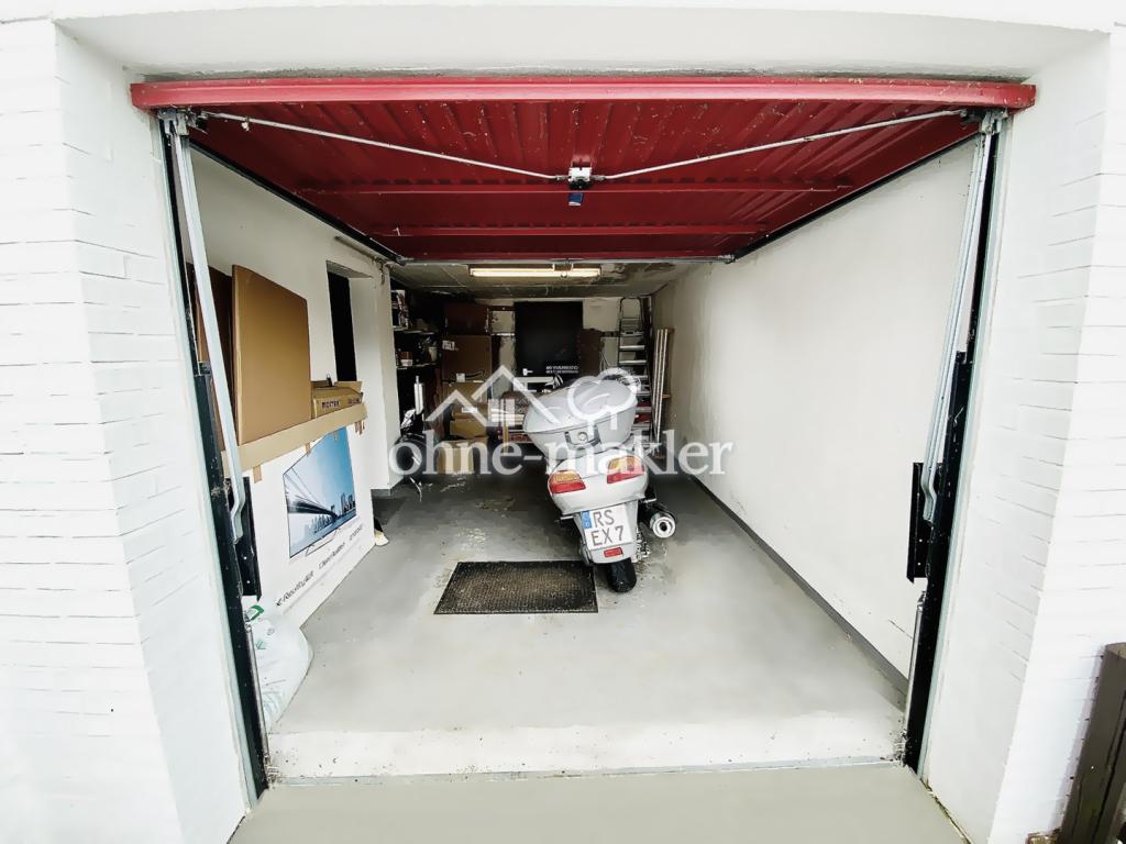 Garage und Geräteraum