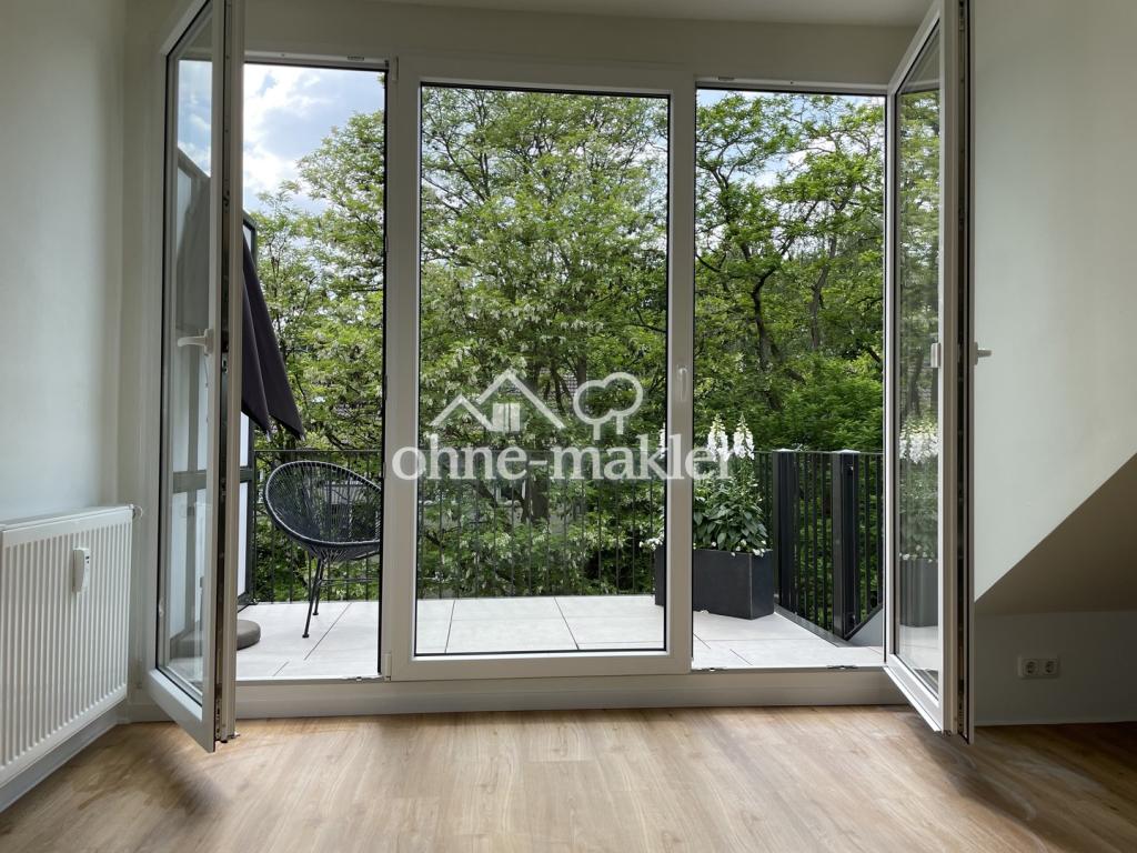 Saniertes 1-Raum-Appartemant mit Balkon in Bergerhausen für Einzelperson - Photo 1