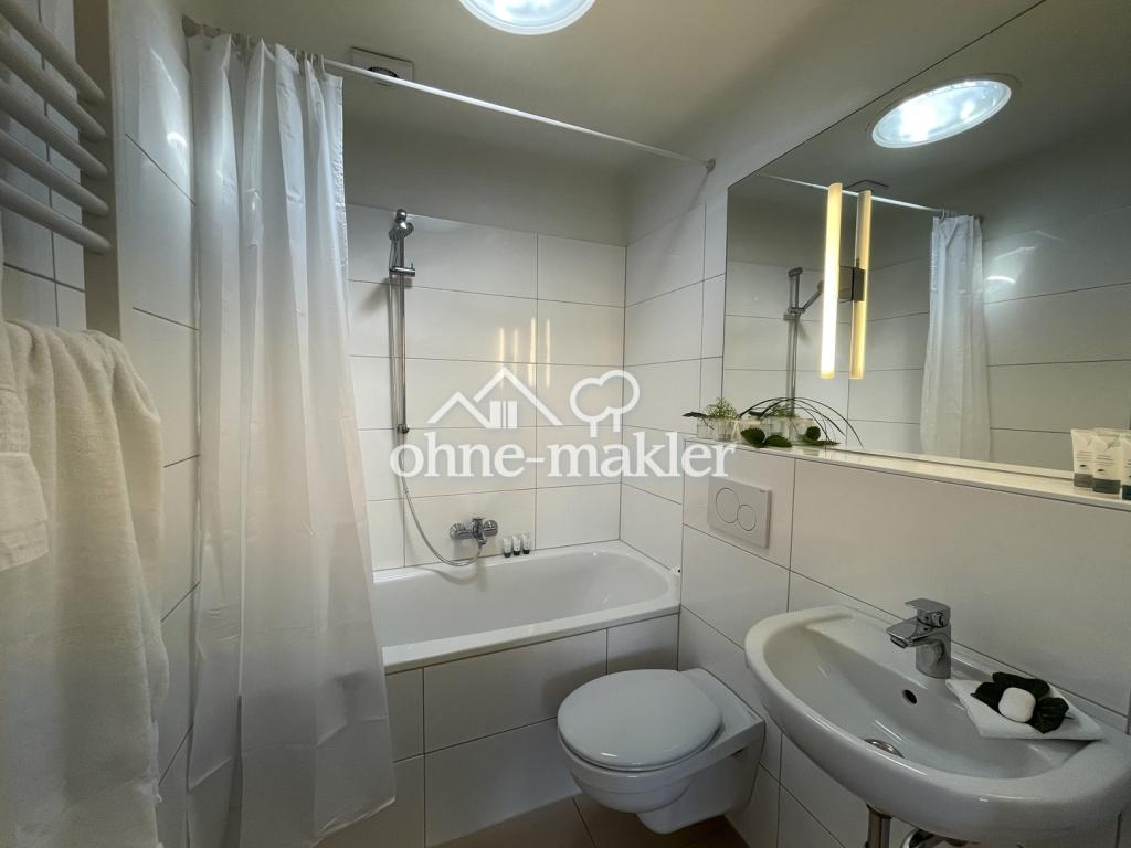 Saniertes 1-Raum-Appartemant mit Balkon in Bergerhausen für Einzelperson - Photo 2