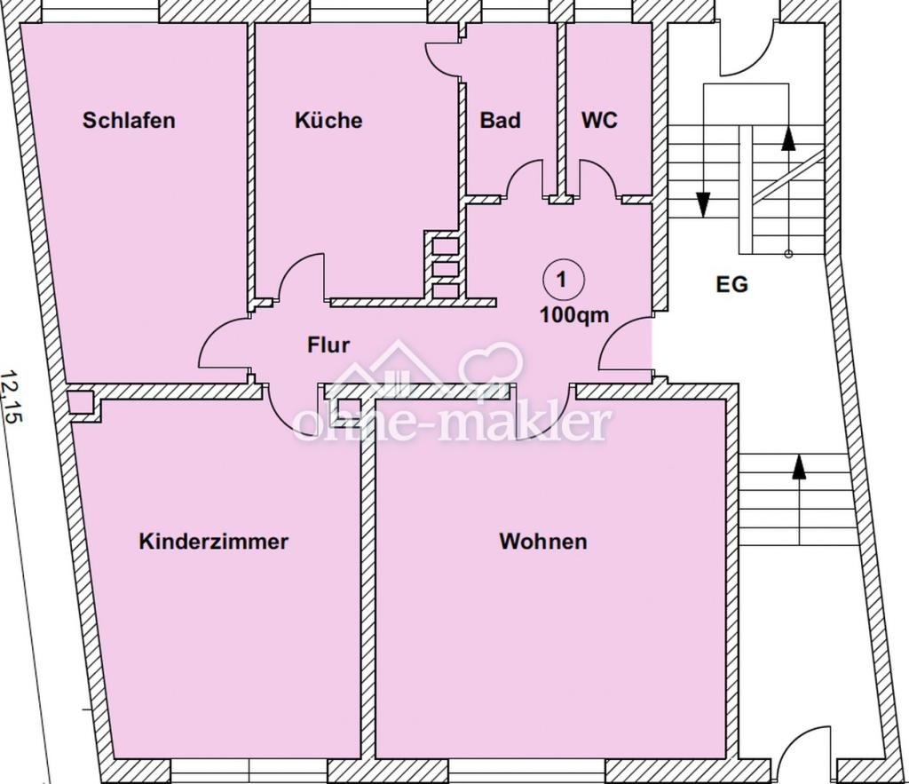 Grundriss Wohnung Nr. 01