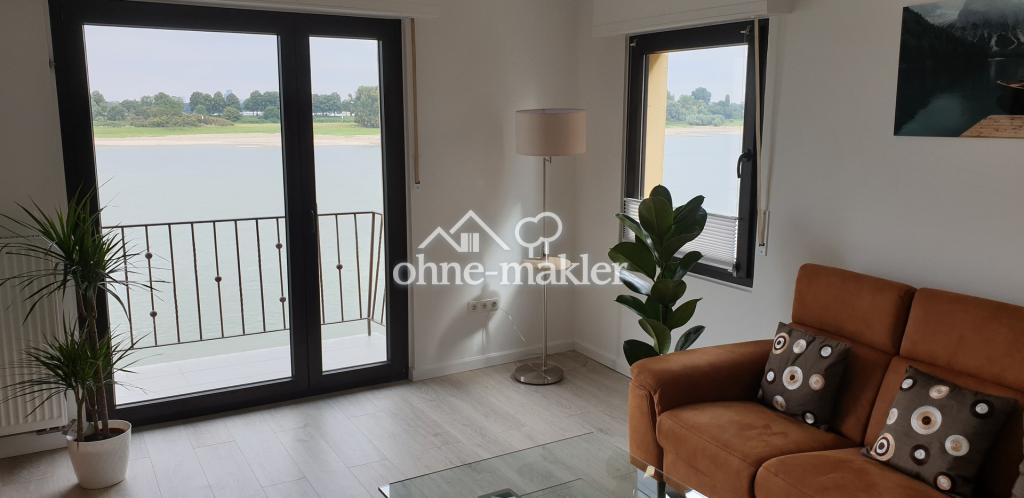 Neuss-Grimlinghausen Direkte Rheinlage möblierte Wohnung - Photo 2