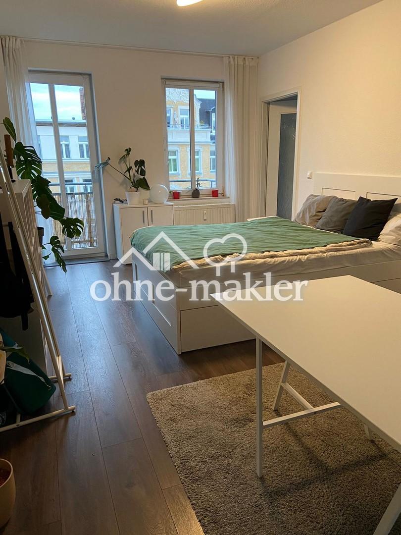 seltene Gelegenheit - 1-Raumwohnung mit EBK, Balkon, Tageslichtbad, großer Küche und Flur - Photo 3