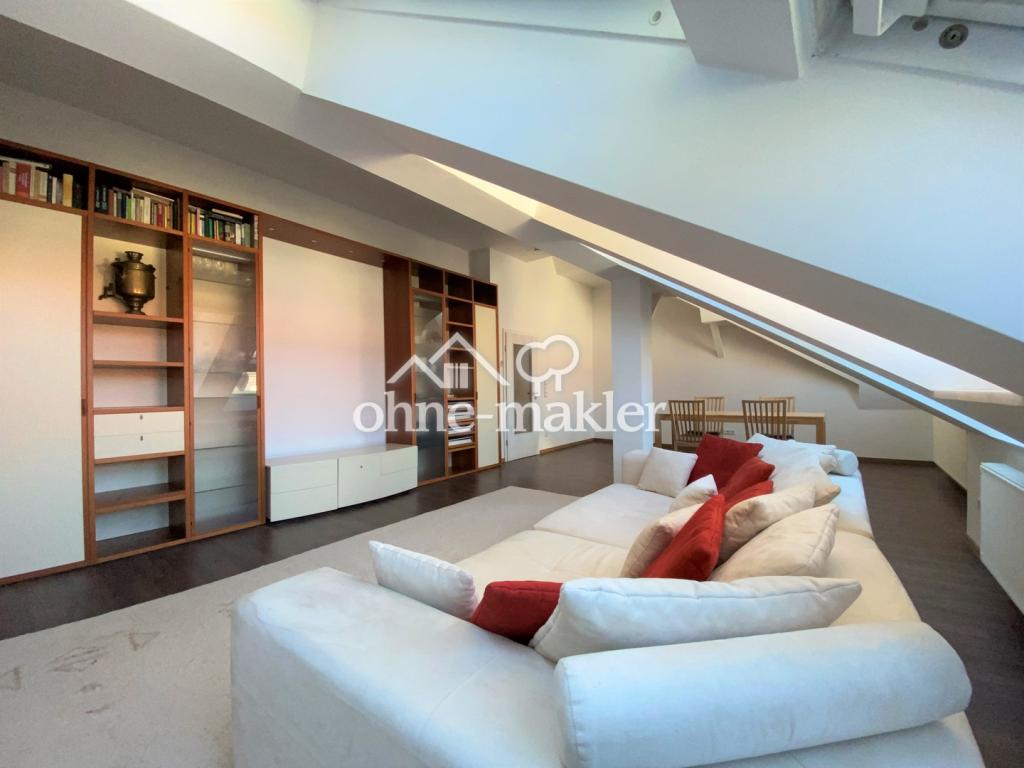 Kaffee mit Burgblick auf XXL-Dachterrasse? Altbauflair, 3 Zimmer, 96 qm, EBK, vollmöbliert. Deins? - Foto 1