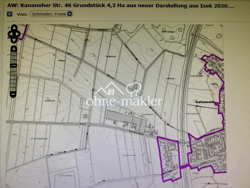 Bebauungsplan wird beantragt