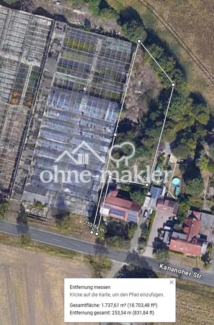 Freifläche bereits. 15000m2