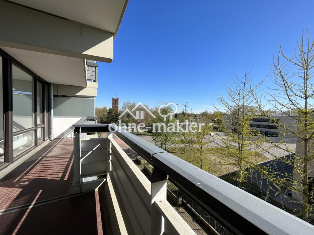 Ausblick vom Balkon
