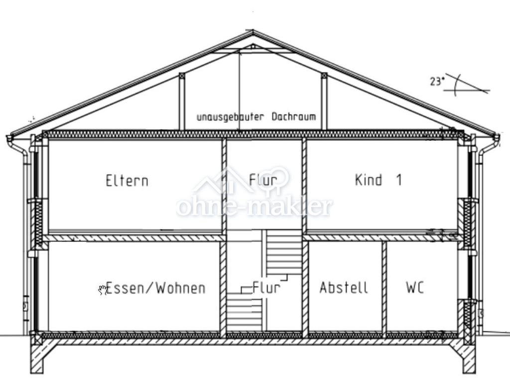 Reihenmittelhaus Bj. 2022 im KfW-40-Standard zur Miete, --weitere Bilder folgen-- - Foto 1