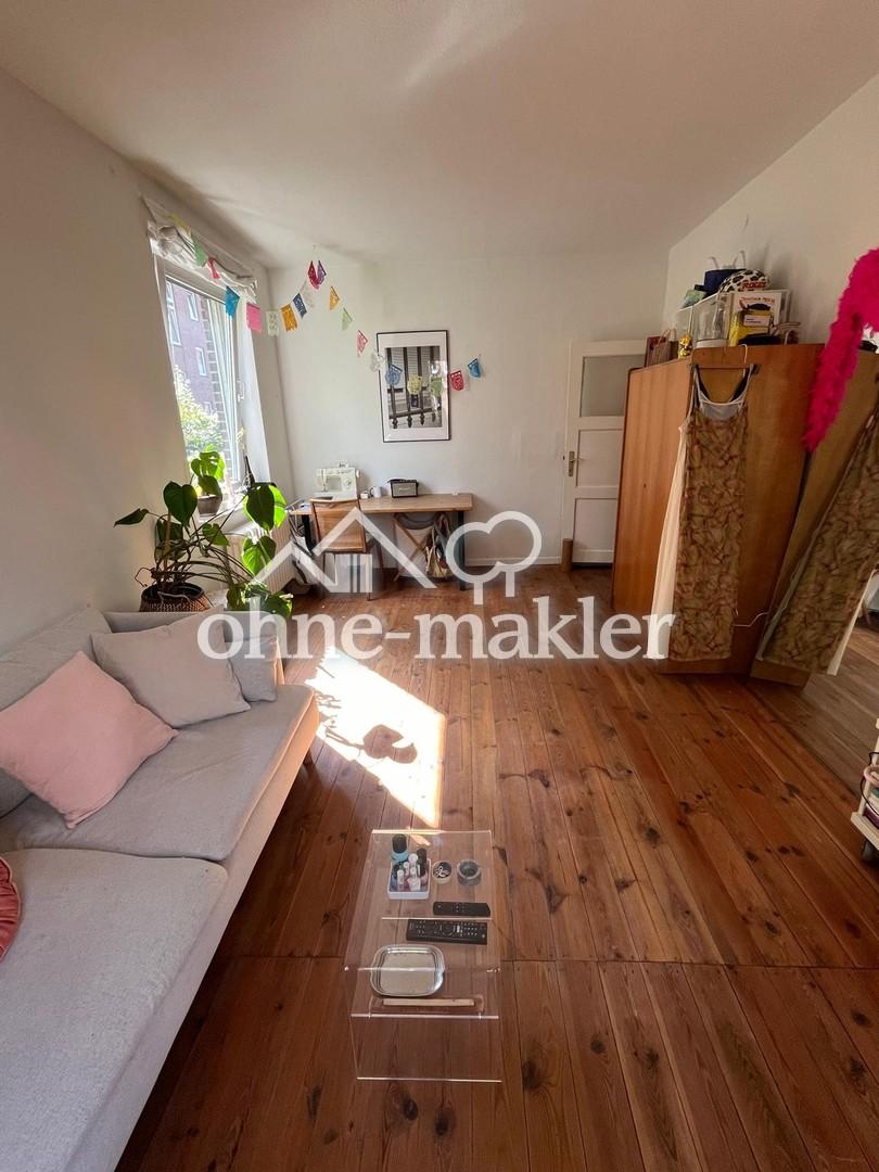 WG-fähig, 2 Balkone(!), ruhige Seitenstraße, gute infrastrukturelle Lage - Photo 1