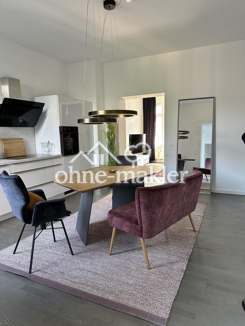 -PROVISIONSFREI- Kernsanierte Altbauwohnung im 2.OG, Denkmal, Wohnküche, Parkett - Foto 3