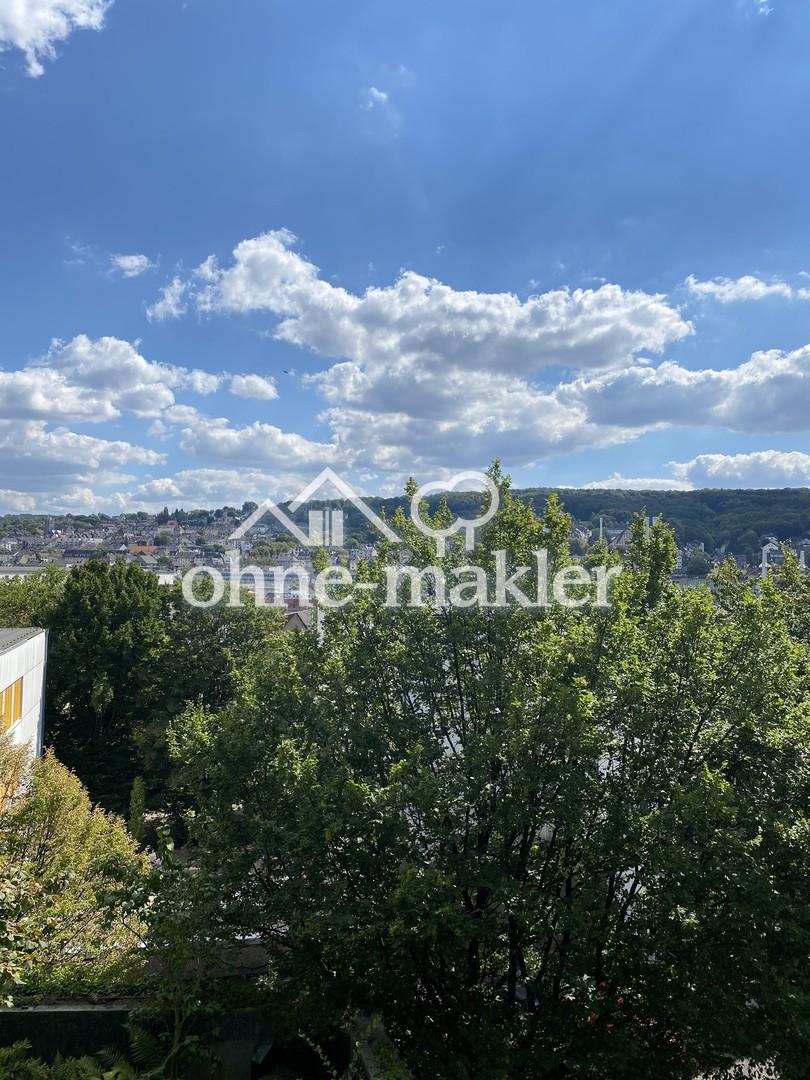 Aussicht vom Balkon