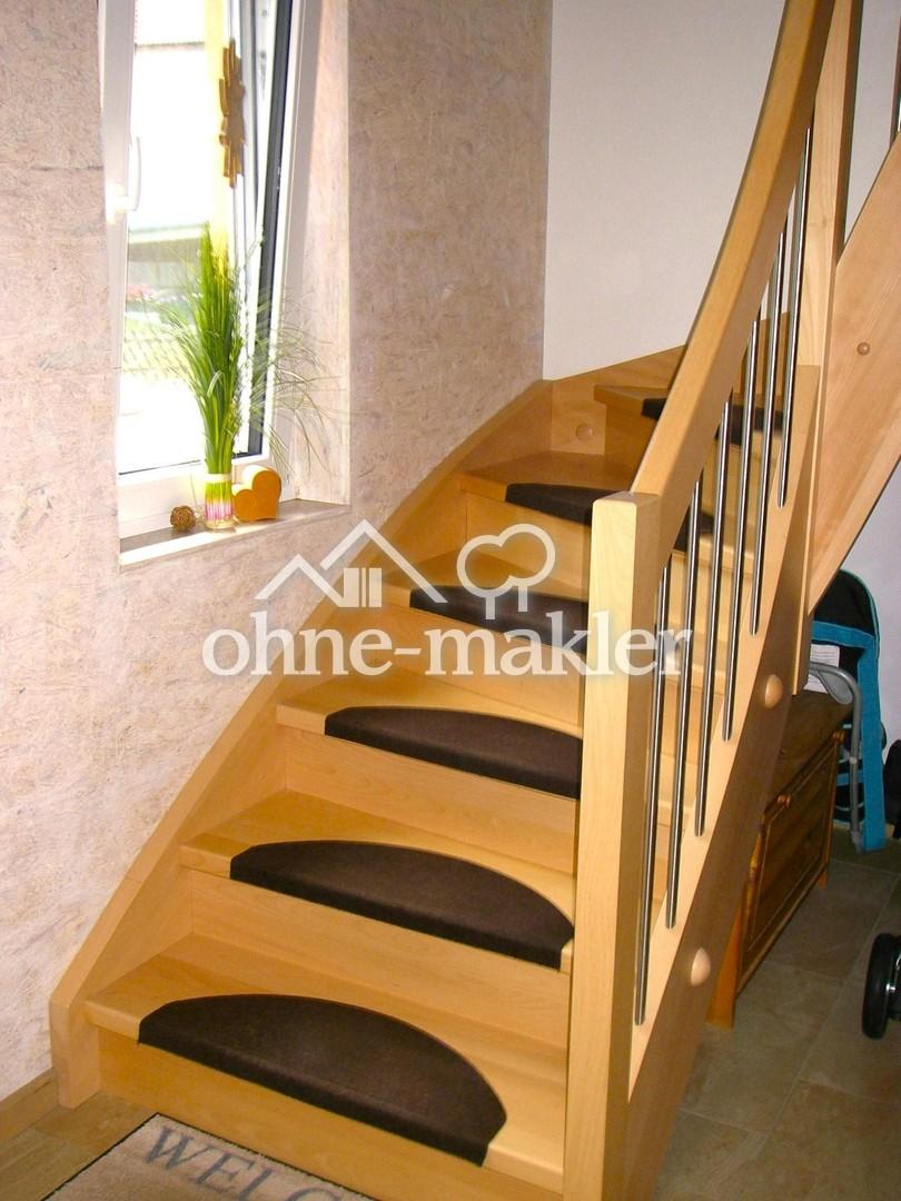 Treppenhaus Buchenholztreppe
