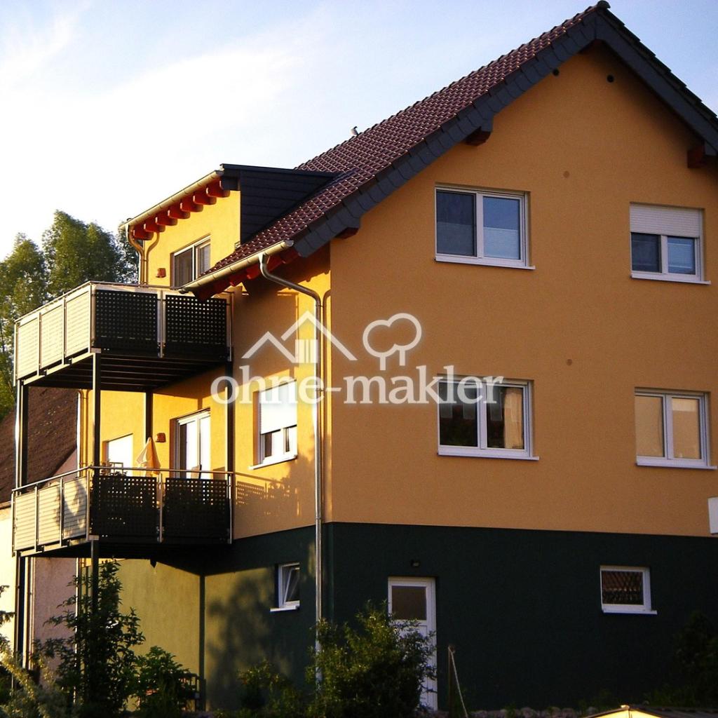 2 große Balkone, wartungsfrei!
