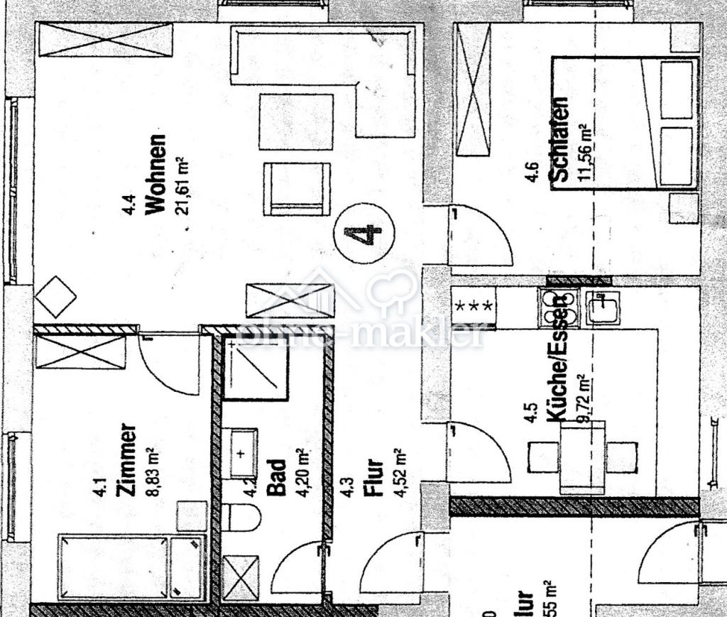 Moderne EG Wohnung mit 2 Schlafzimmern - Photo 5
