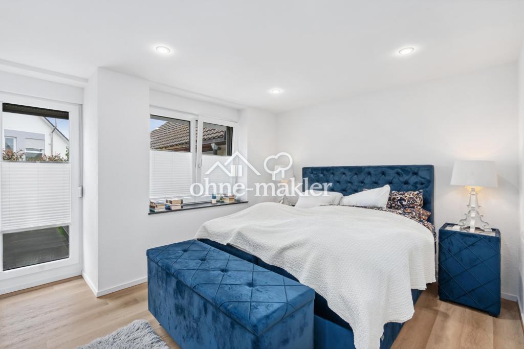 4-Zimmerwohnung in Traumlage mit Kachelofen, Balkon, Dachterrasse, Gästebad und Garage - Foto 5